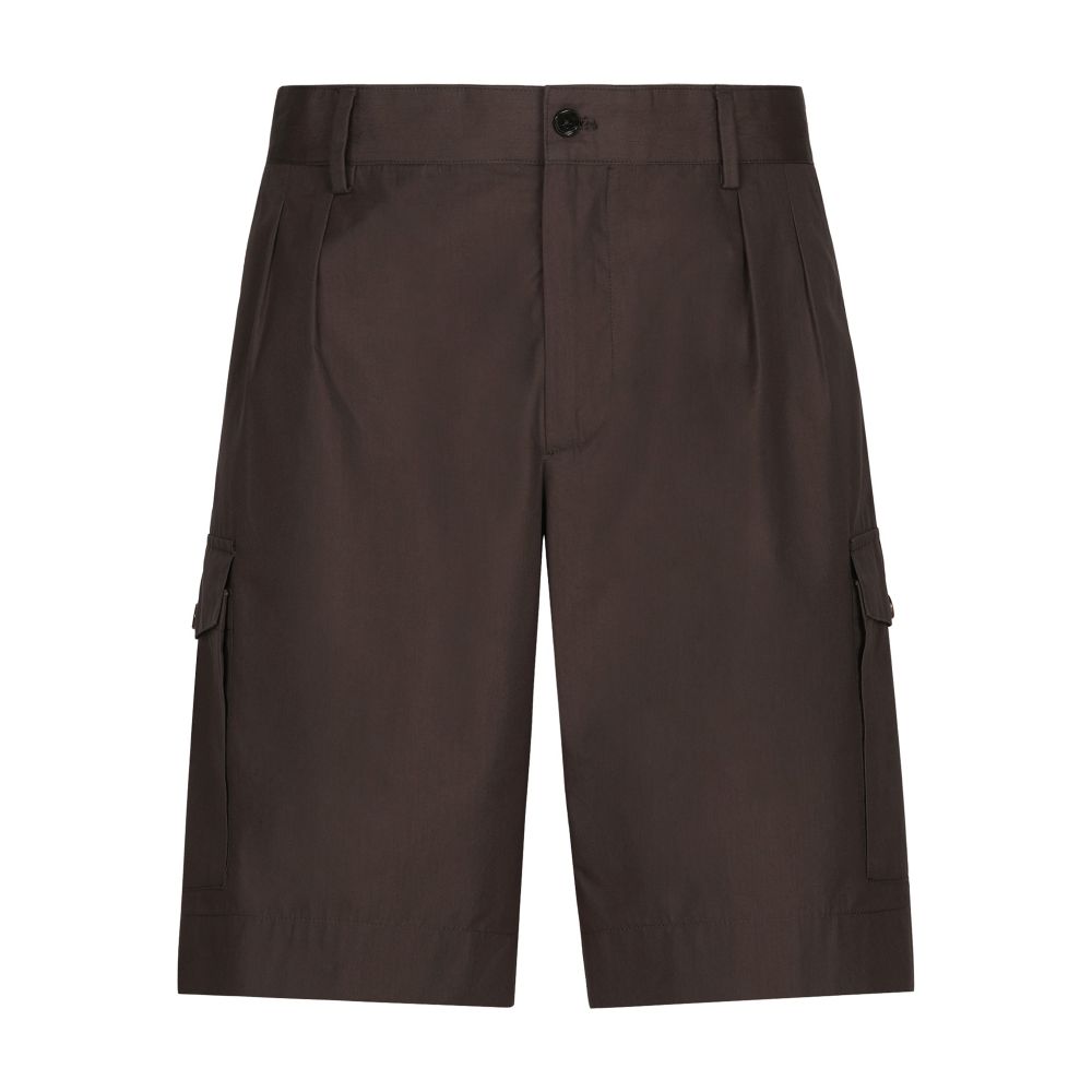 Dolce & Gabbana Poplin shorts with side pockets