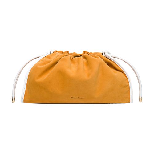 Santoni Suede pouch