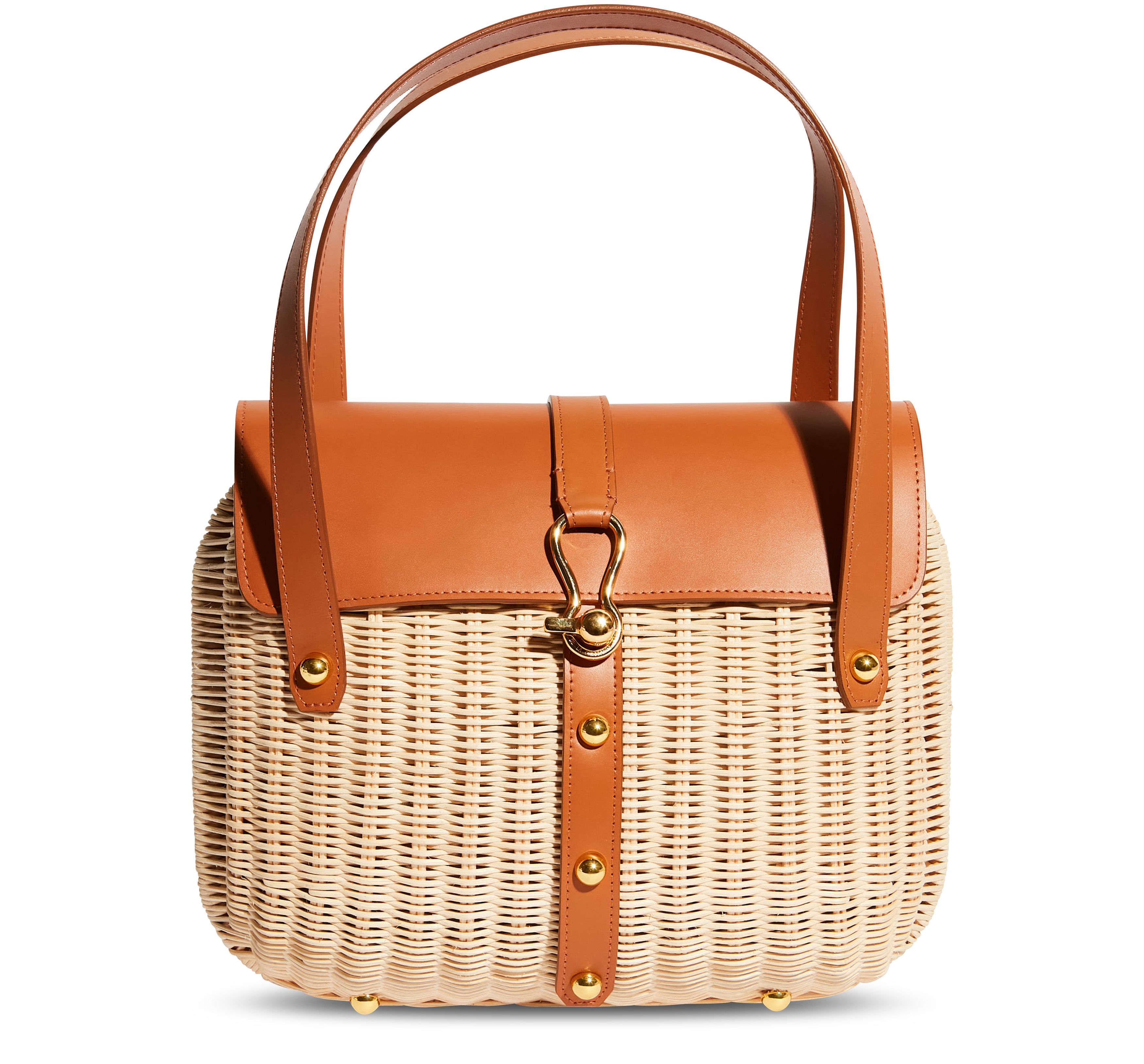  Desiré leather basket bag