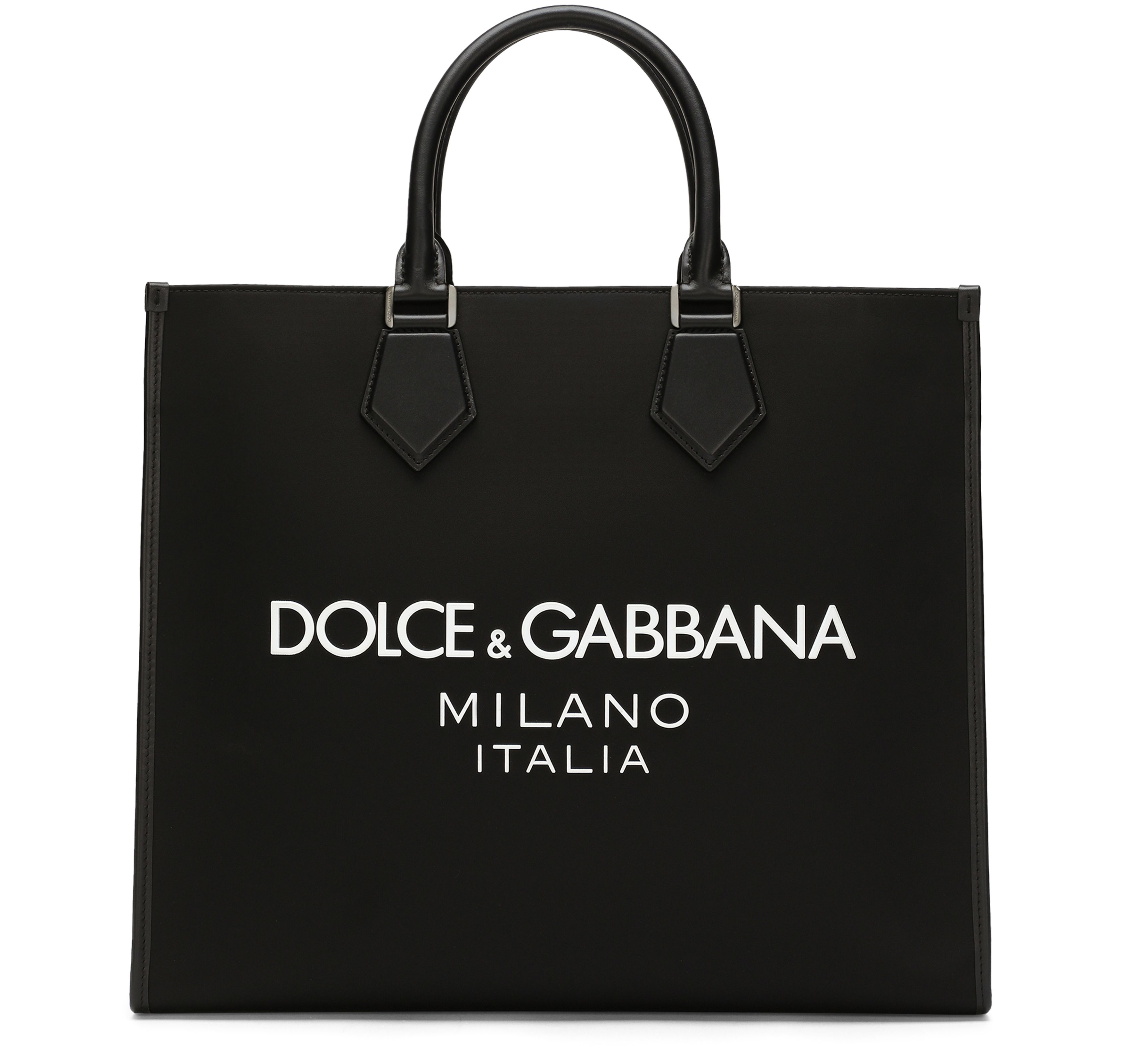 Dolce & Gabbana Shopper with rubberized logo