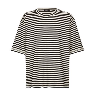 Dolce & Gabbana Striped short-sleeved T-shirt