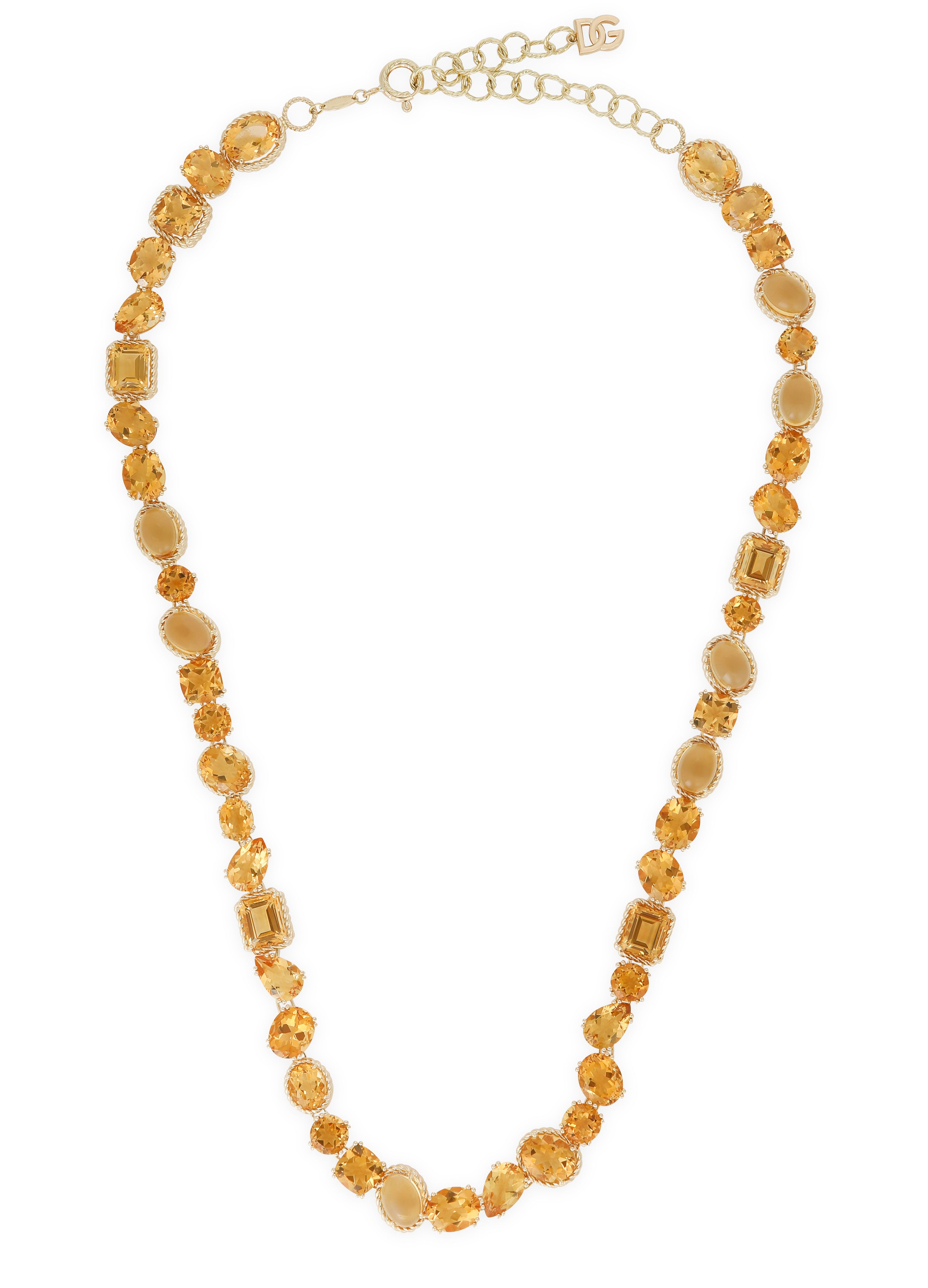 Dolce & Gabbana Anna in yellow gold 18kt necklace