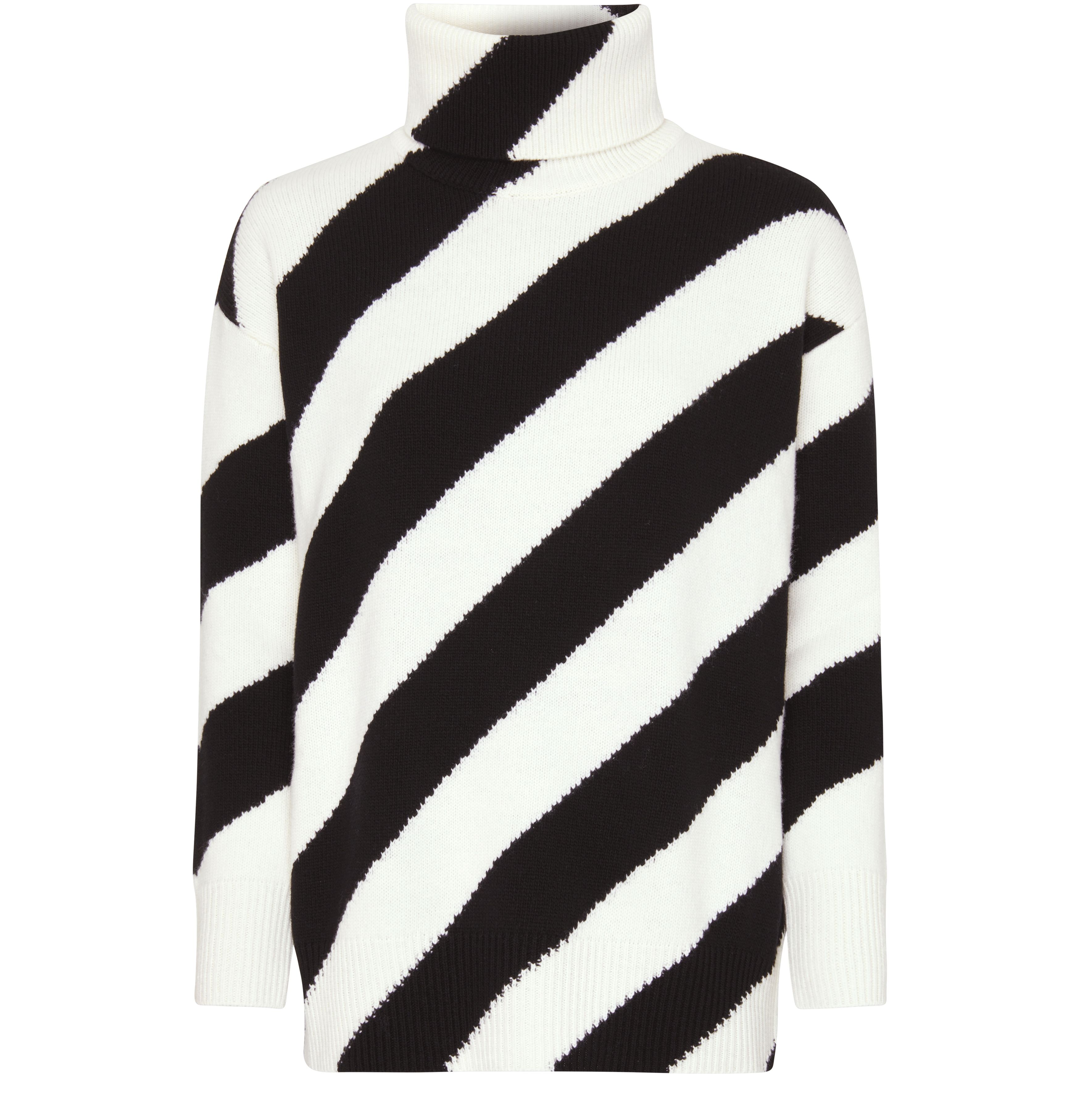 VALENTINO GARAVANI Striped turtleneck sweater