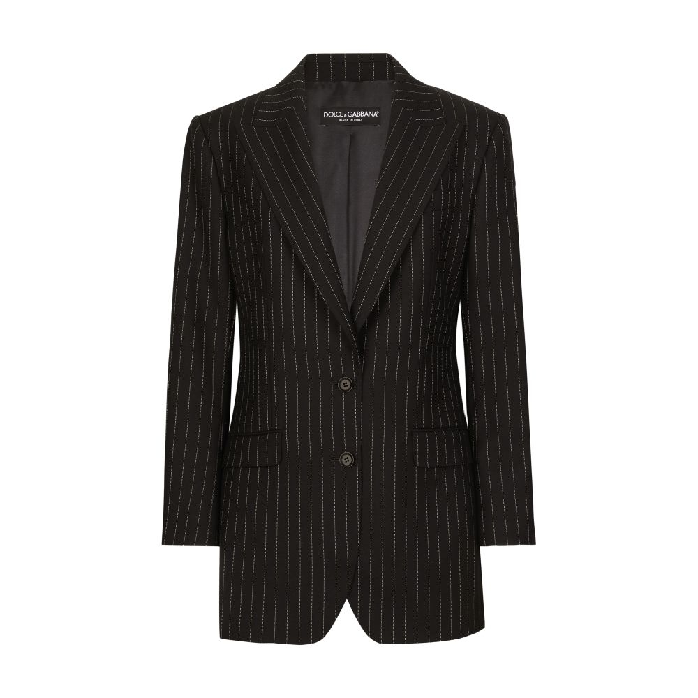 Dolce & Gabbana Single breasted wool jacket