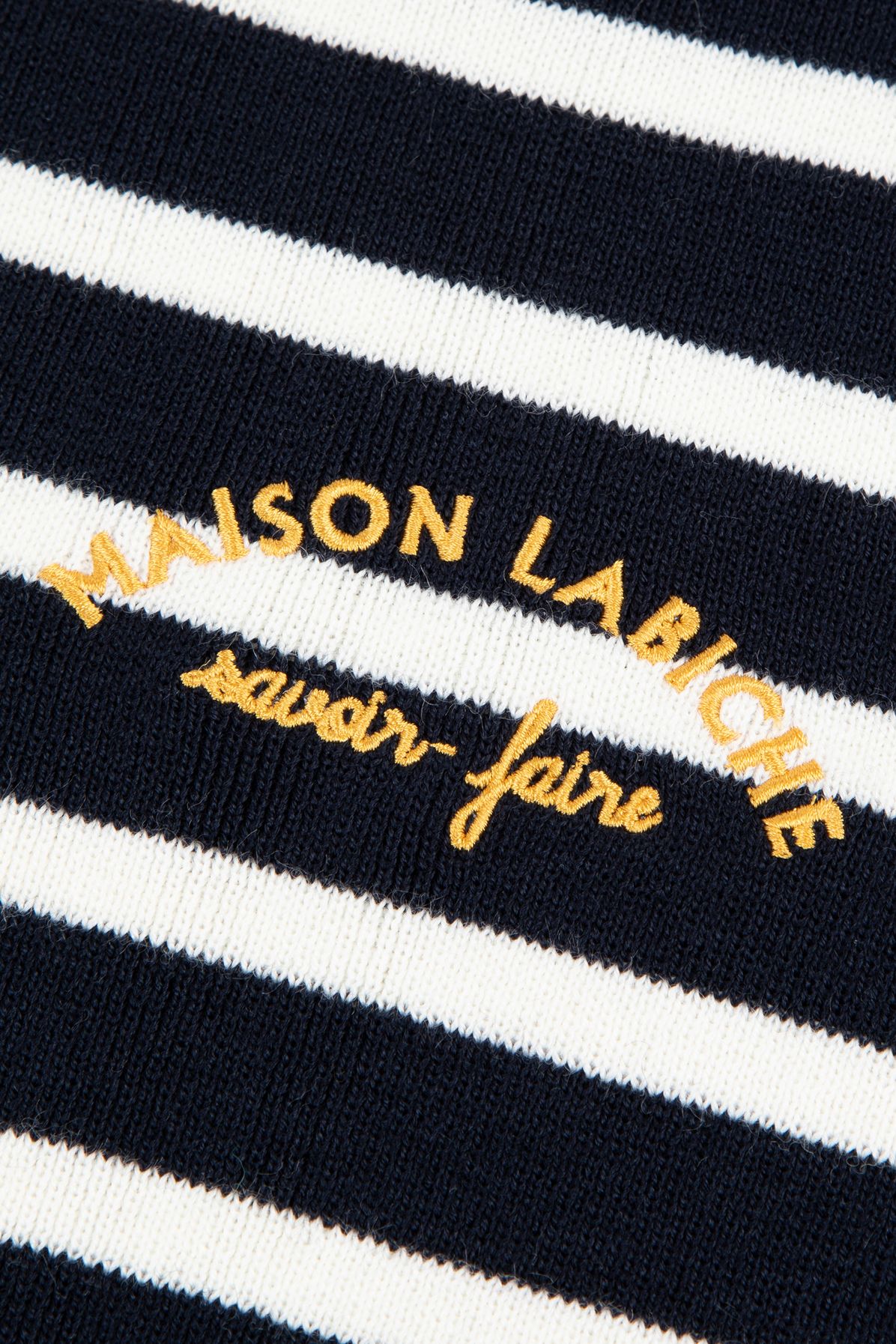 MAISON LABICHE Mini Manufacture Verdeau Sailor Sweater