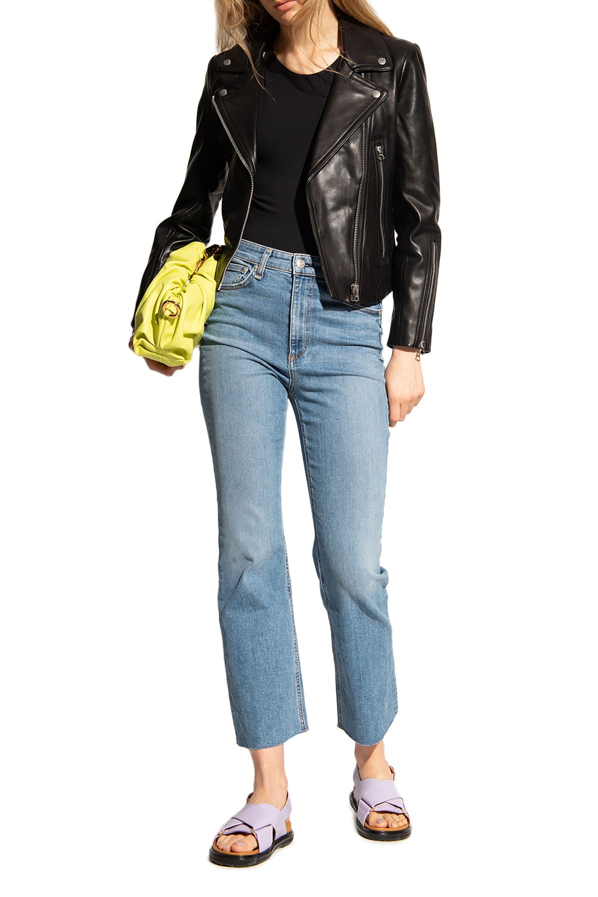 Rag & Bone Leather biker jacket