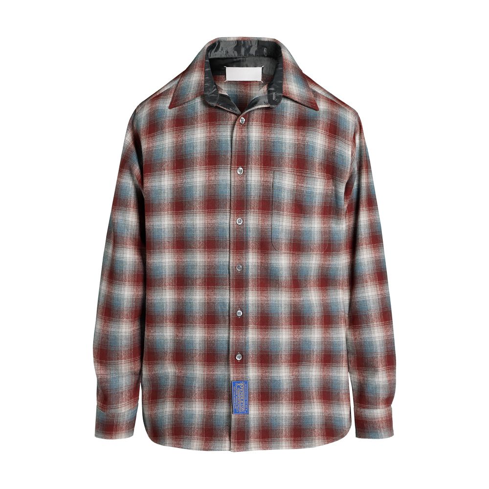 Maison Margiela Pendleton wool shirt