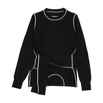 MM6 Maison Margiela Tied jumper