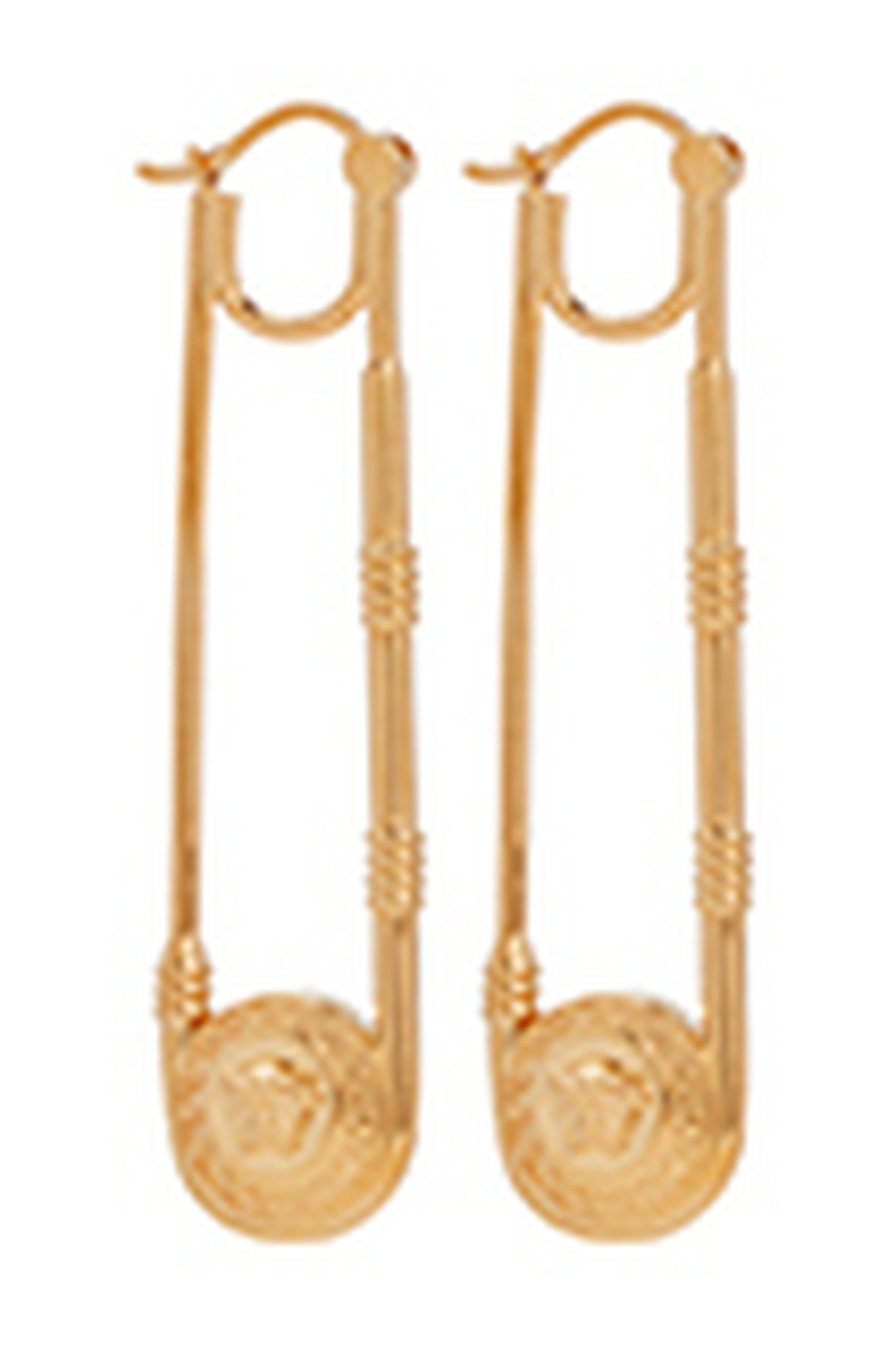 Versace Safety Pin earrings