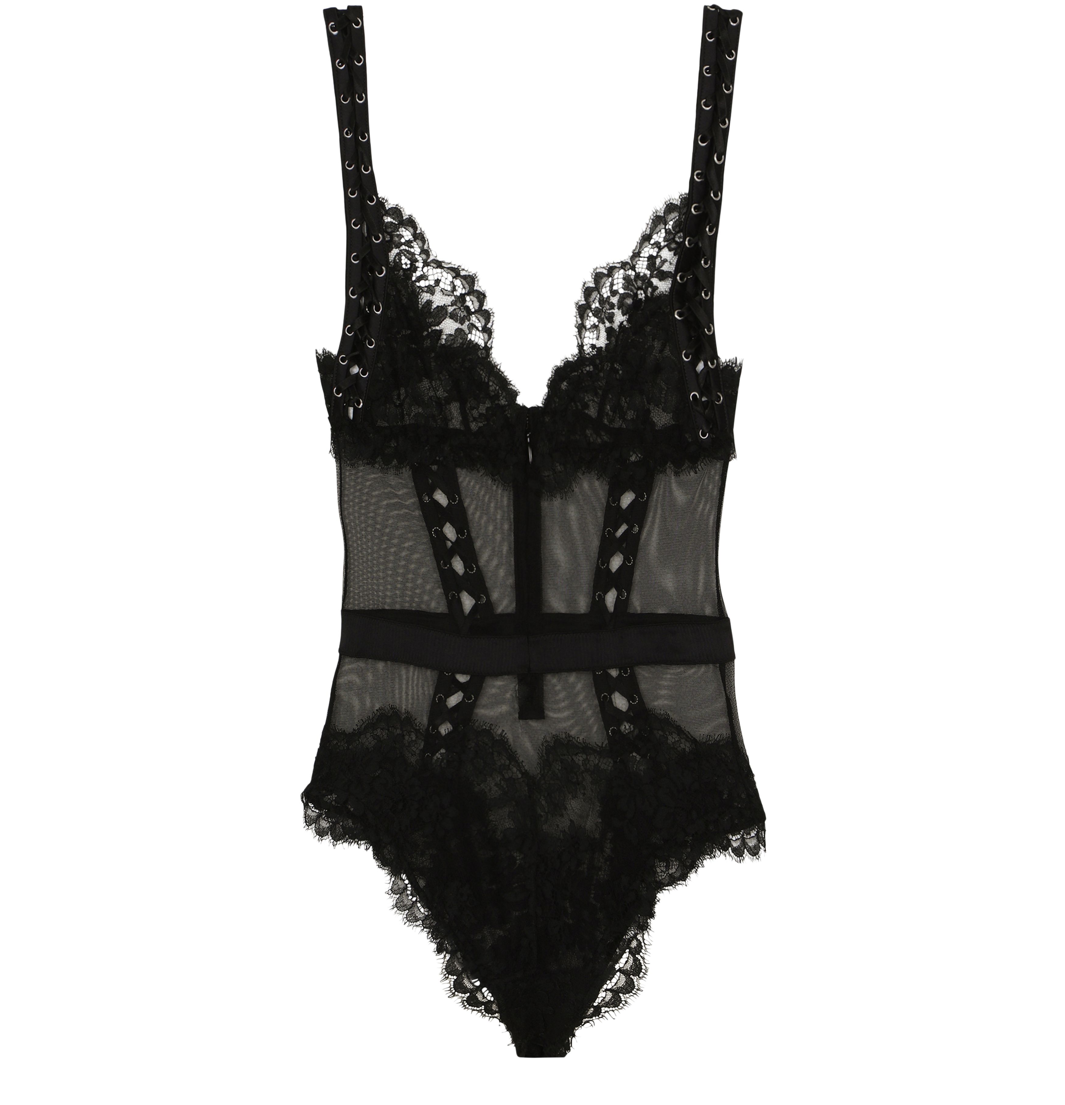 Dolce & Gabbana Lace and tulle bodysuit