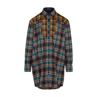 Maison Margiela Pendleton yoke shirt