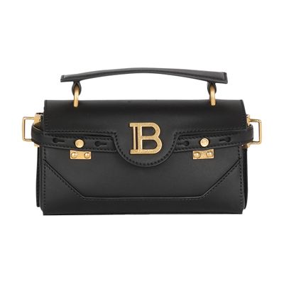 Balmain Smooth leather B-Buzz 19 bag