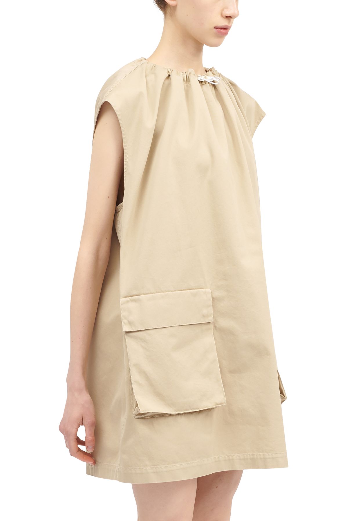 MM6 Maison Margiela Cotton gabardine mini dress