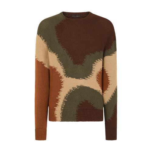 Dolce & Gabbana Cotton round-neck sweater