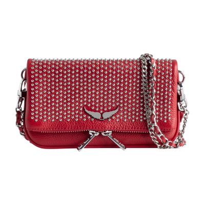 Zadig & Voltaire Rock Nano Dotted Swiss Clutch