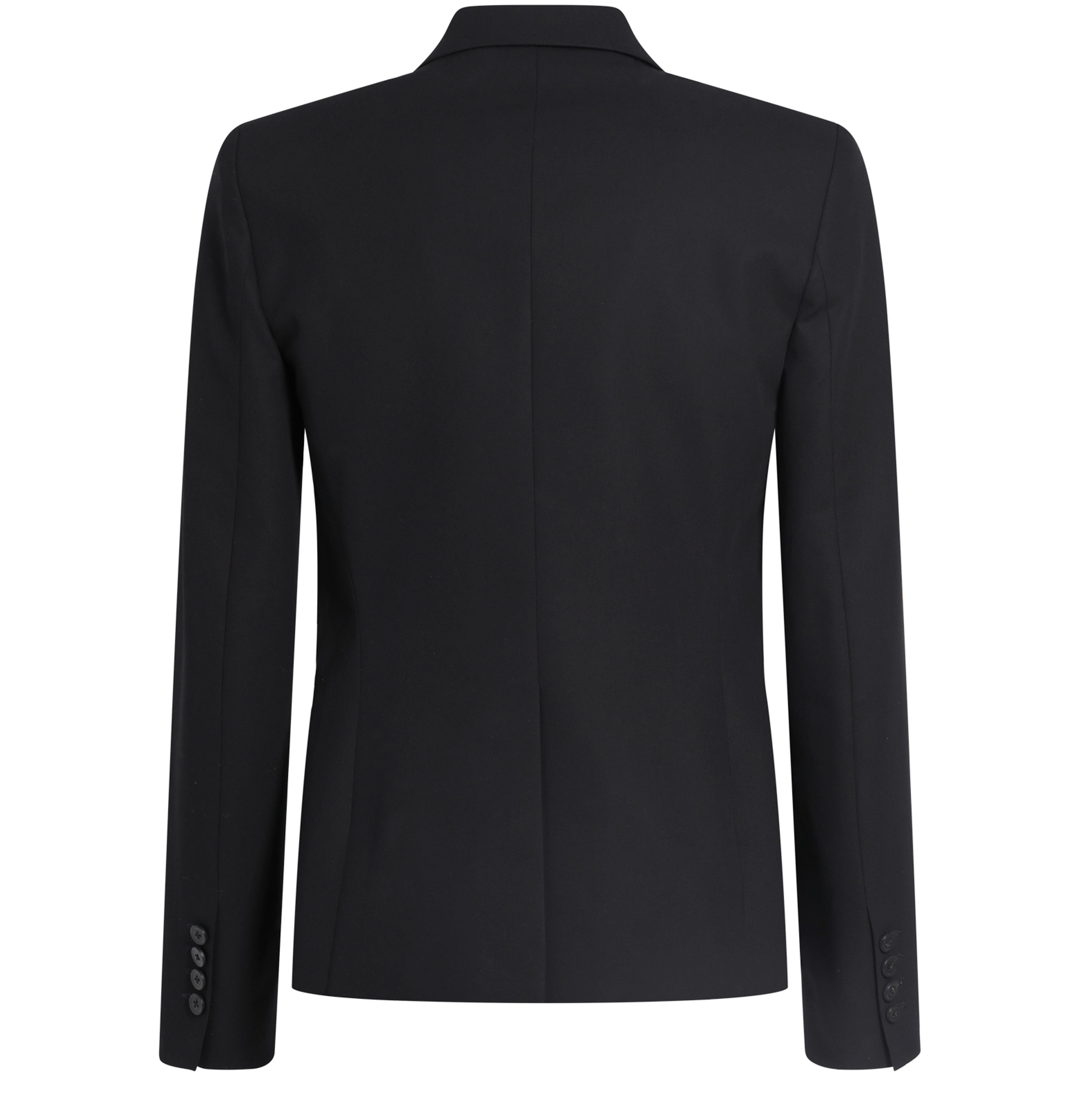 Ann Demeulemeester Serge fitted tailored jacket cotton twill