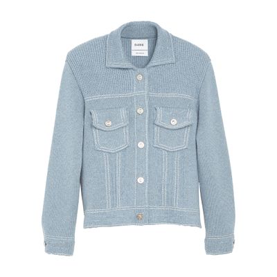 Barrie Denim cashmere and cotton jacket