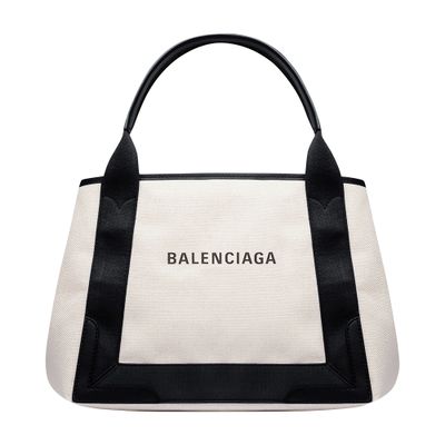 Balenciaga Navy small tote bag