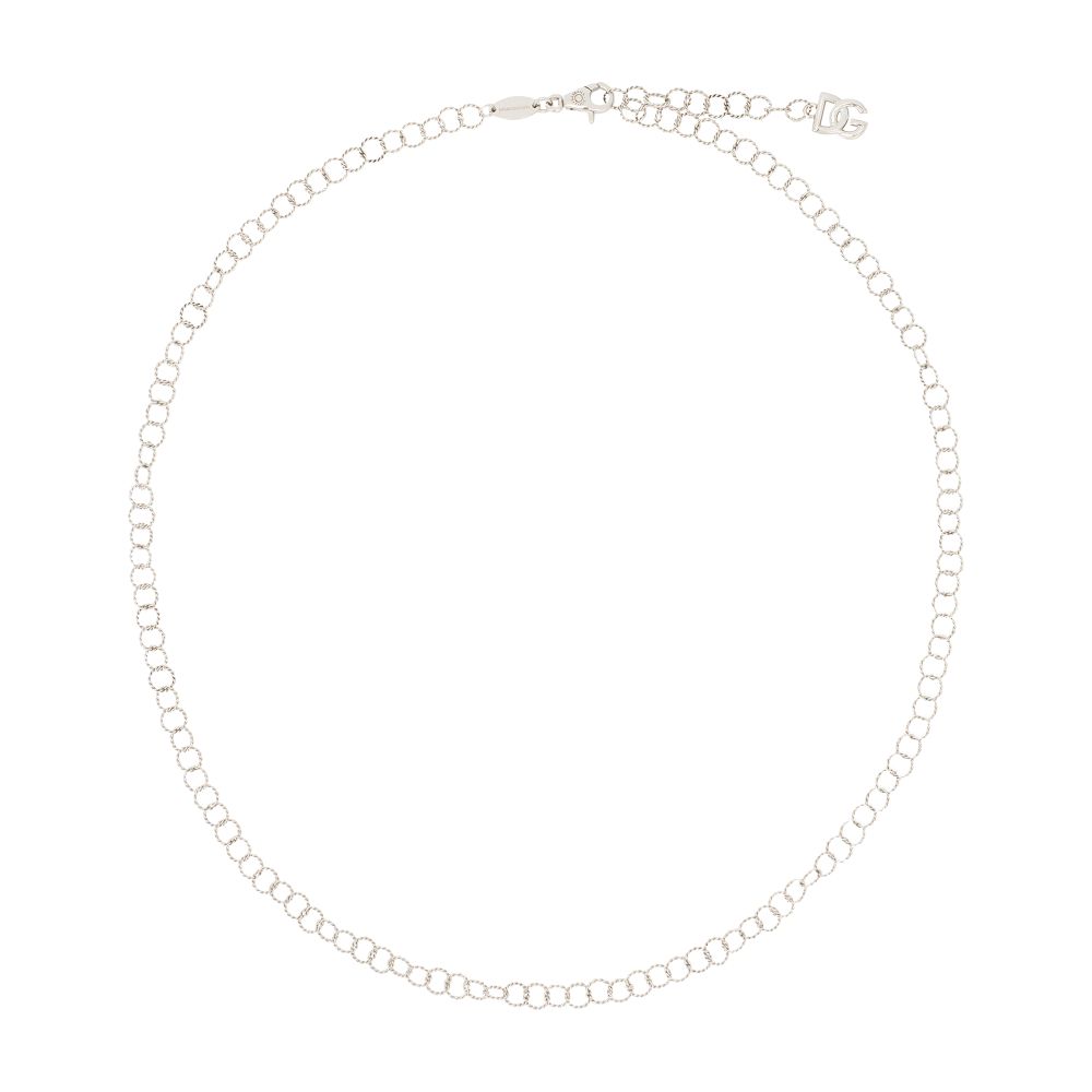 Dolce & Gabbana Chain necklace in white gold 18kt