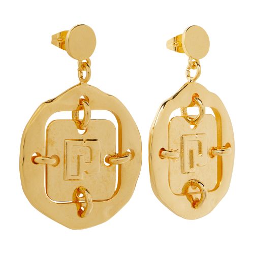 Rabanne Medals earrings