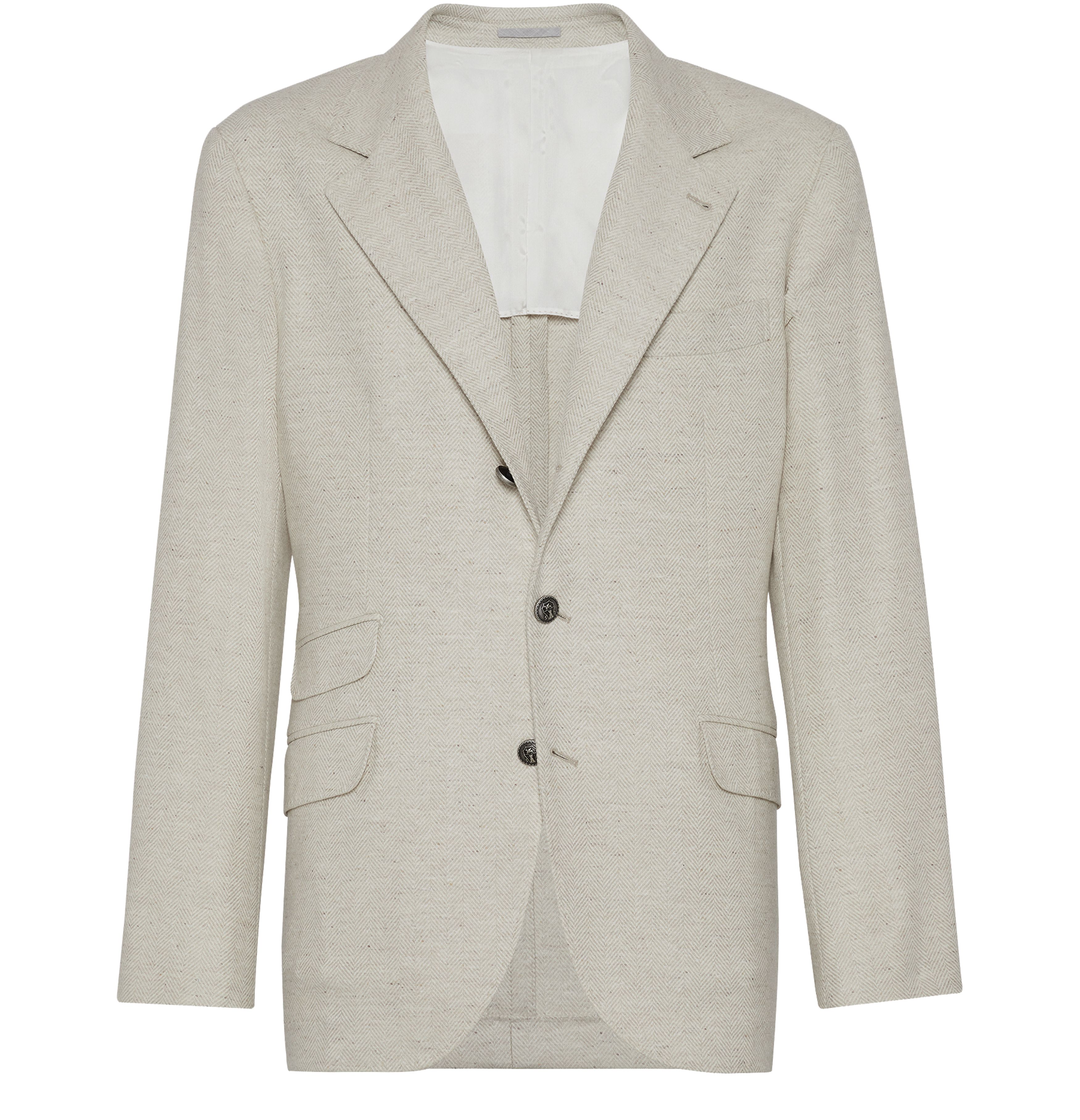 Brunello Cucinelli Wool, silk and linen blazer