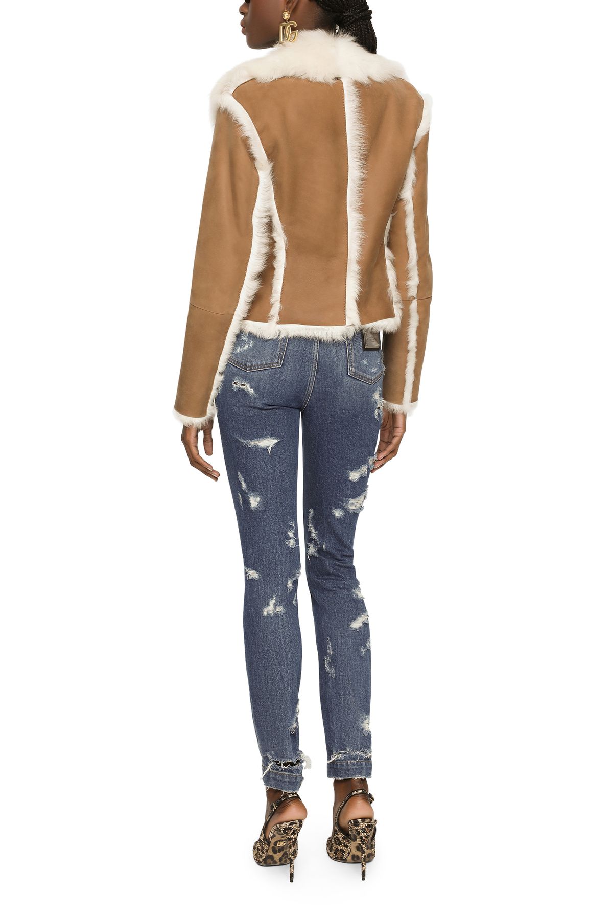 Dolce & Gabbana Skinny-fit jeans with rips