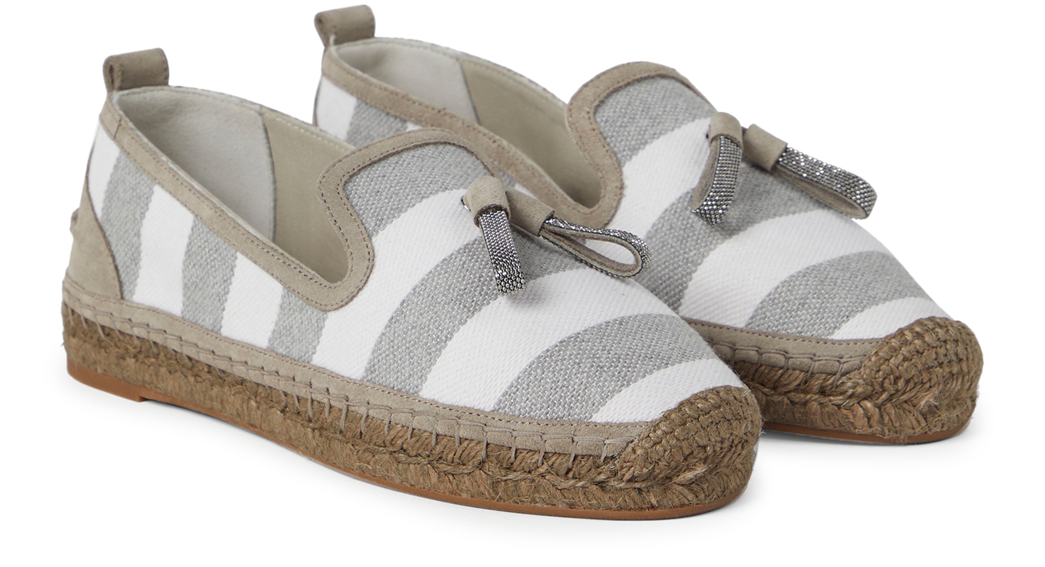 Brunello Cucinelli Canvas espadrilles