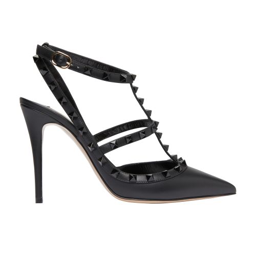 VALENTINO GARAVANI Rockstud ankle strap pumps