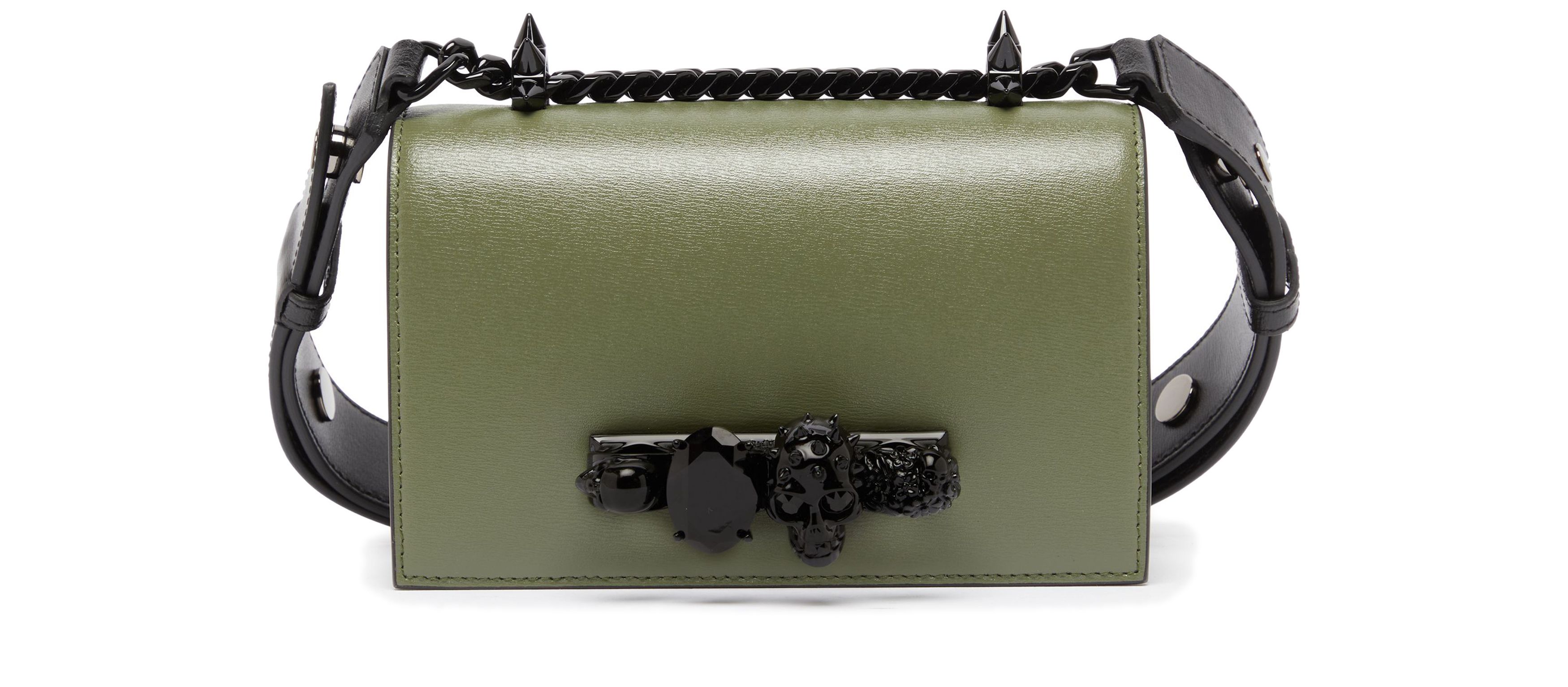 Alexander McQueen Mini Jewelled Satchel bag