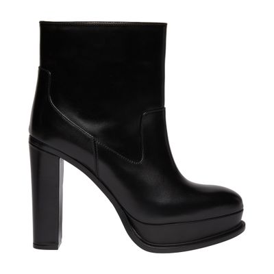 Alexander McQueen Leather ankle boots