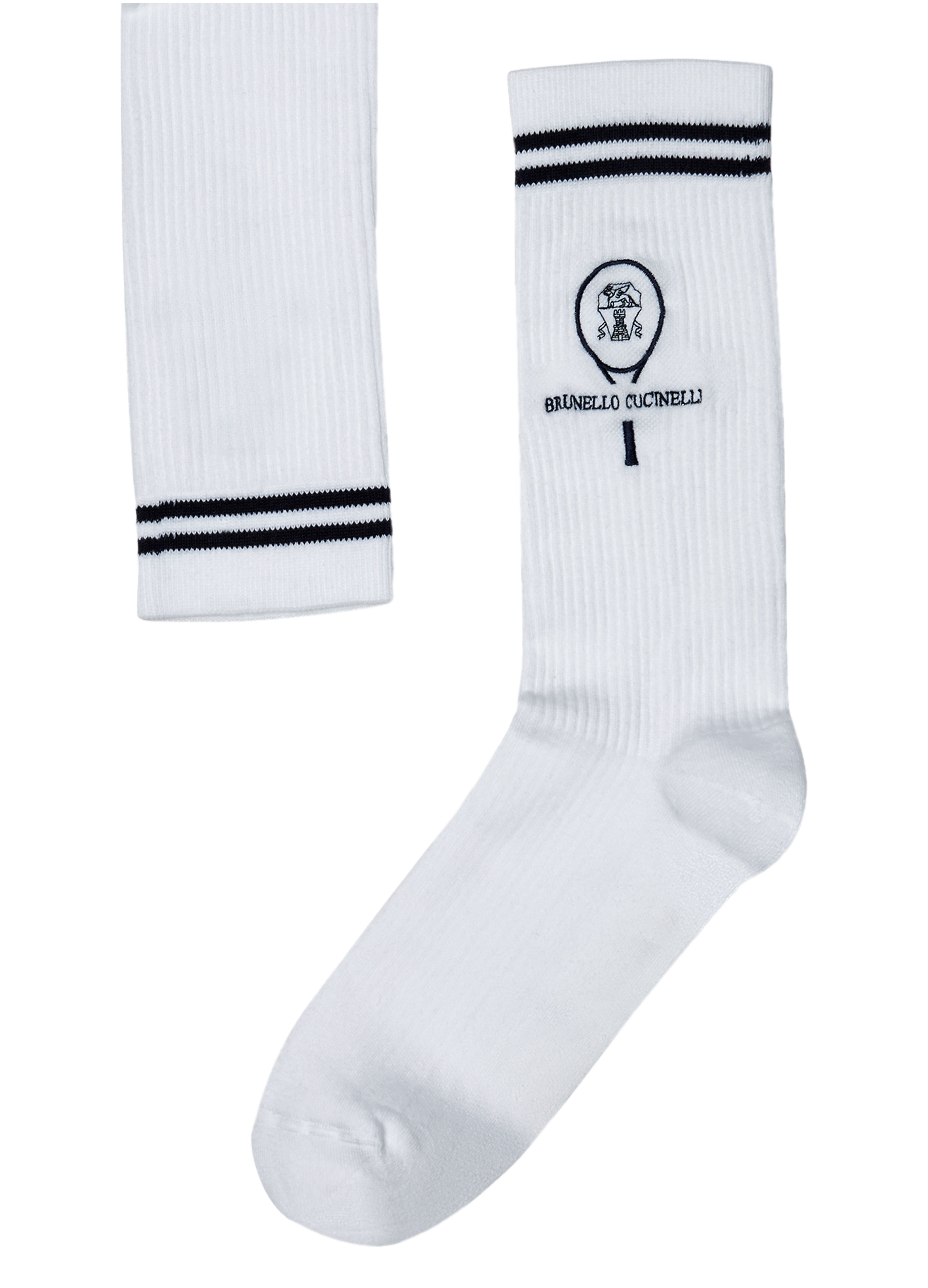 Brunello Cucinelli Socks with Tennis logo