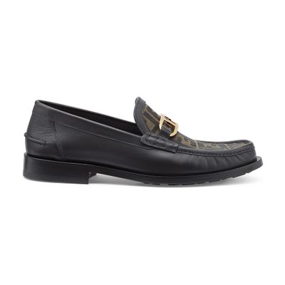 FENDI leather loafers