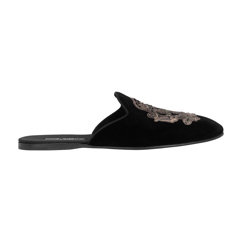 Dolce & Gabbana Velvet slipper