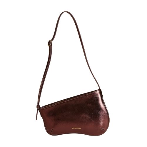 Manu Atelier Mini curved shoulder bag