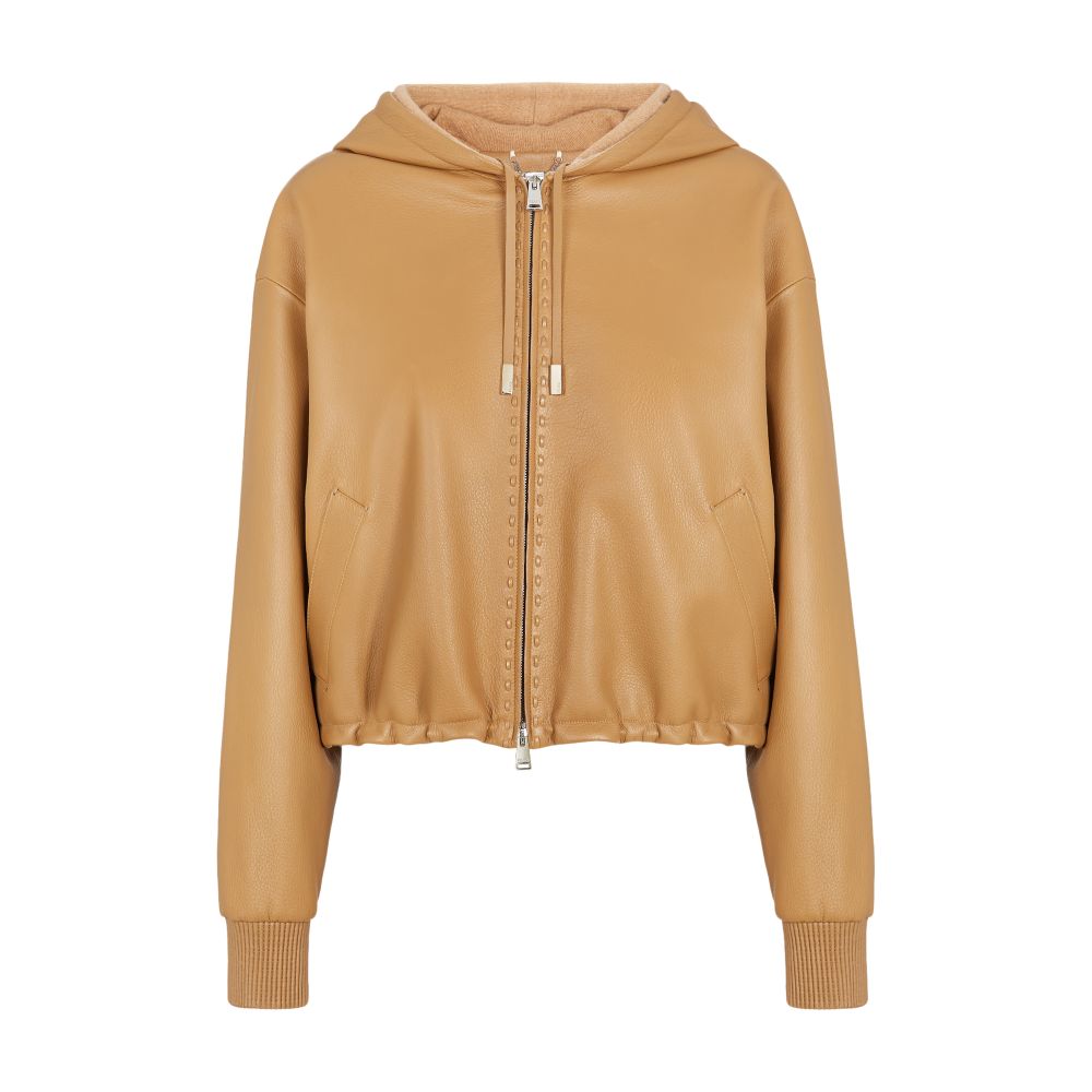 FENDI Cropped bomber jacket