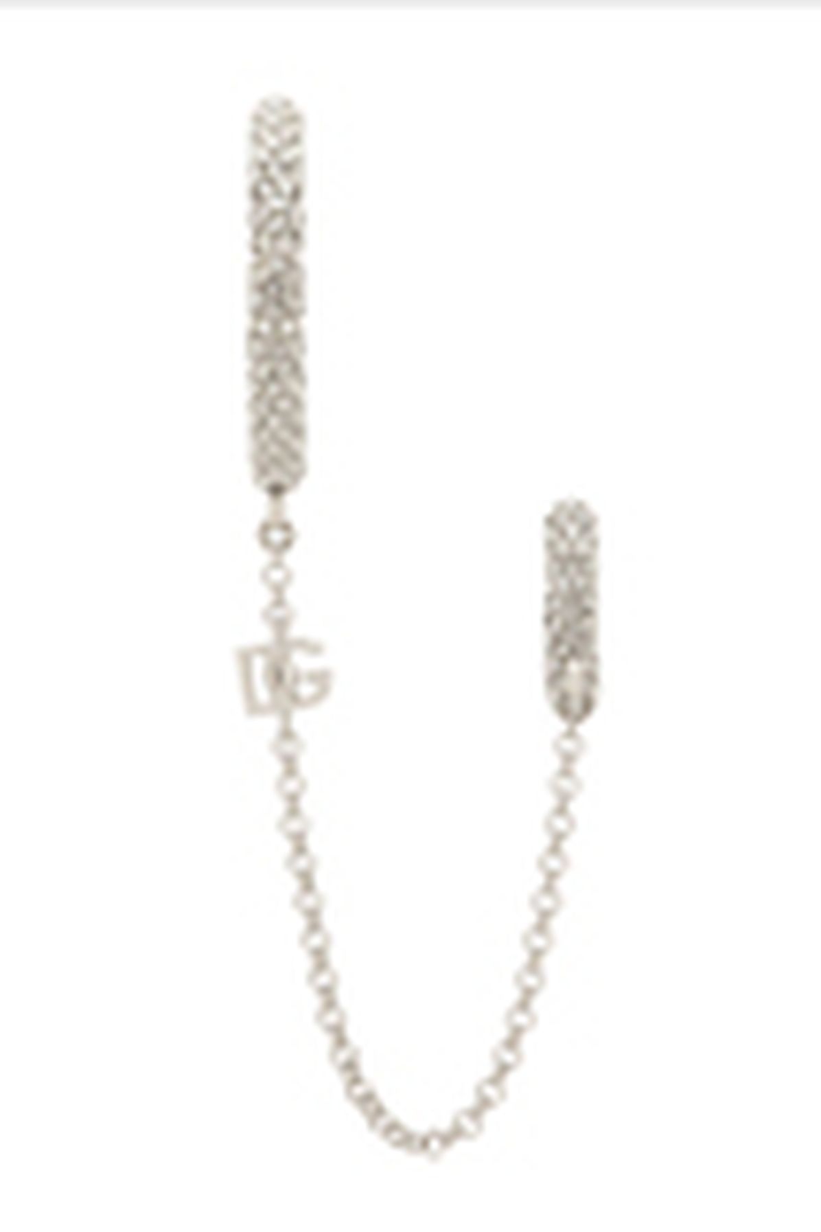 Dolce & Gabbana Hoop Earring With Chain