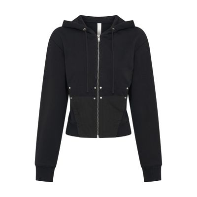 Dion Lee Workwear corset hoodie