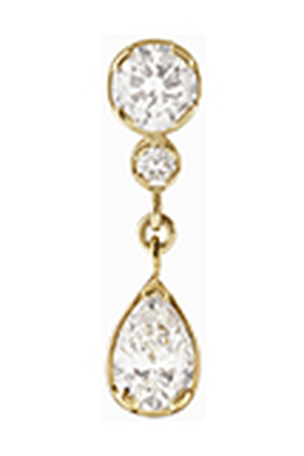 Sophie Bille Brahe Goutte de Diamant single earring