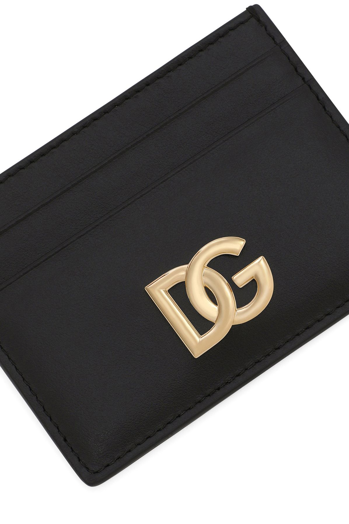 Dolce & Gabbana Calfskin card holder with DG logo