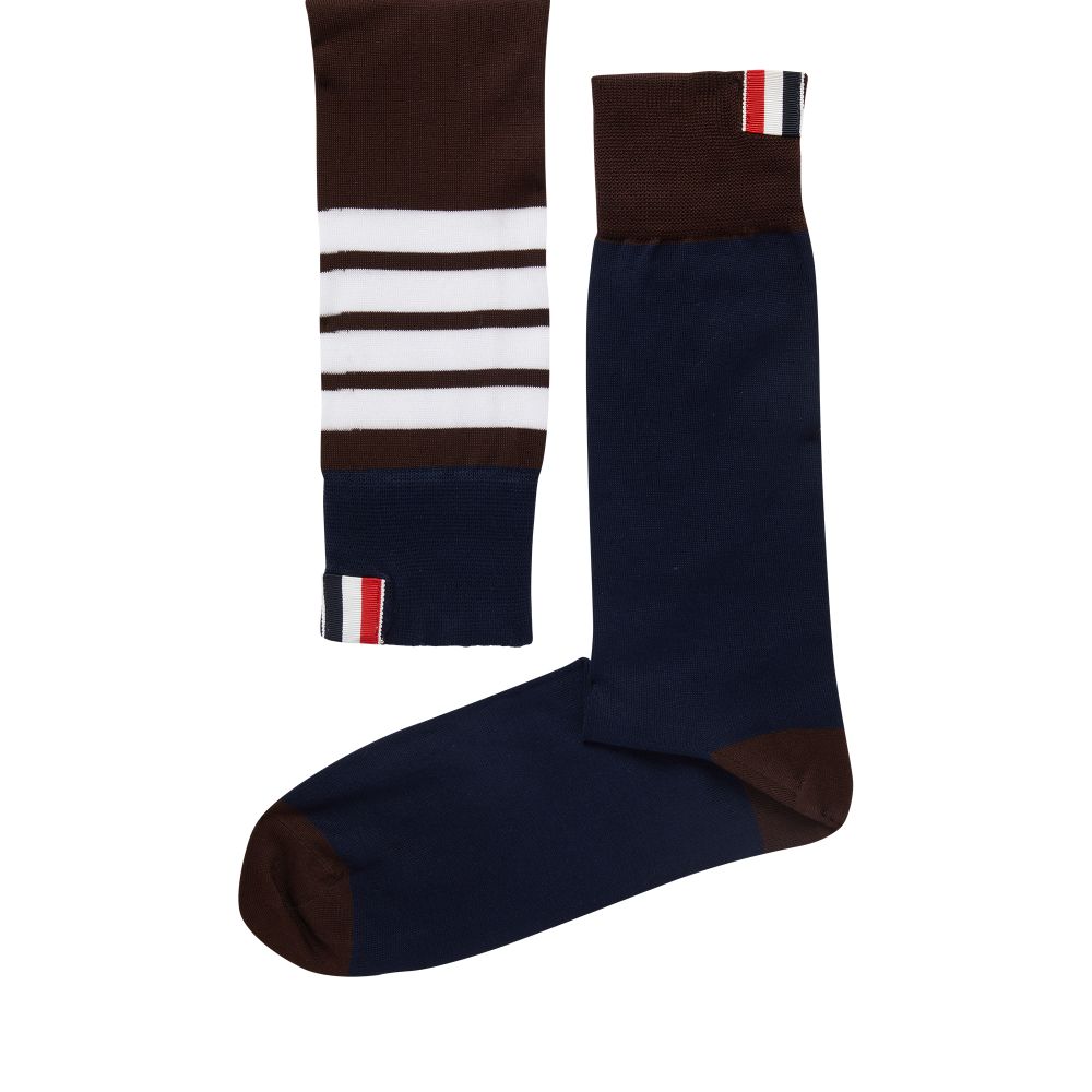 Thom Browne 4-Bar socks in cotton