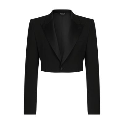 Dolce & Gabbana Single-breasted wool Spencer jacket