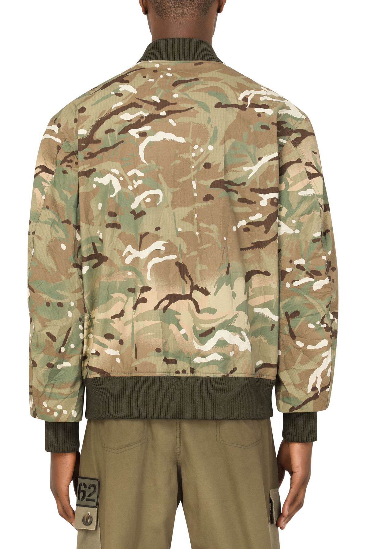 Dolce & Gabbana Camouflage-print nylon jacket