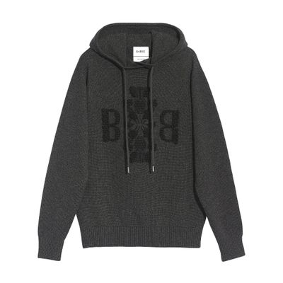 Barrie Barrie 3D logo cashmere hoodie