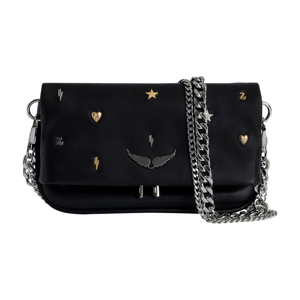 Zadig & Voltaire Rock Nano Lucky Charms Clutch