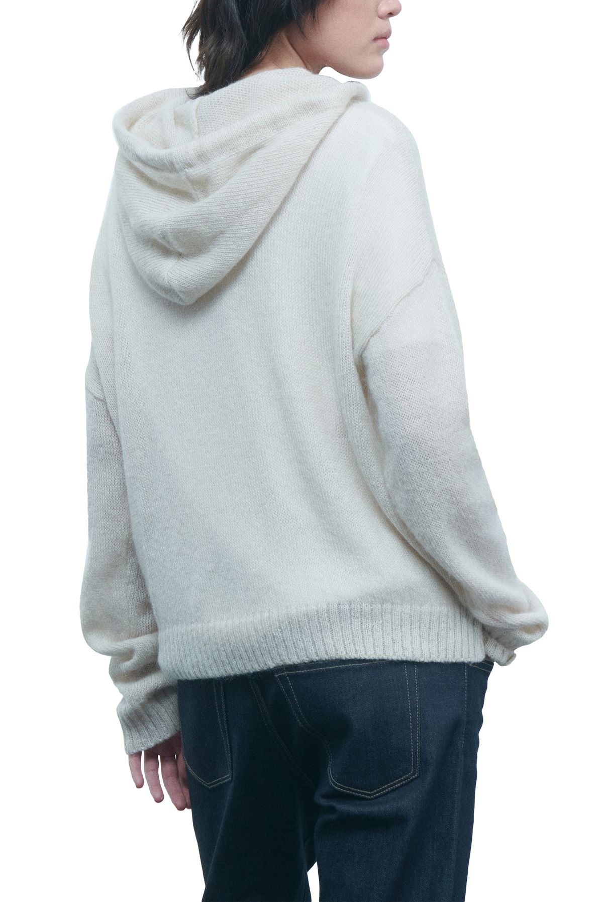 MAISON LABICHE Barrault knitted hooded sweatshirt