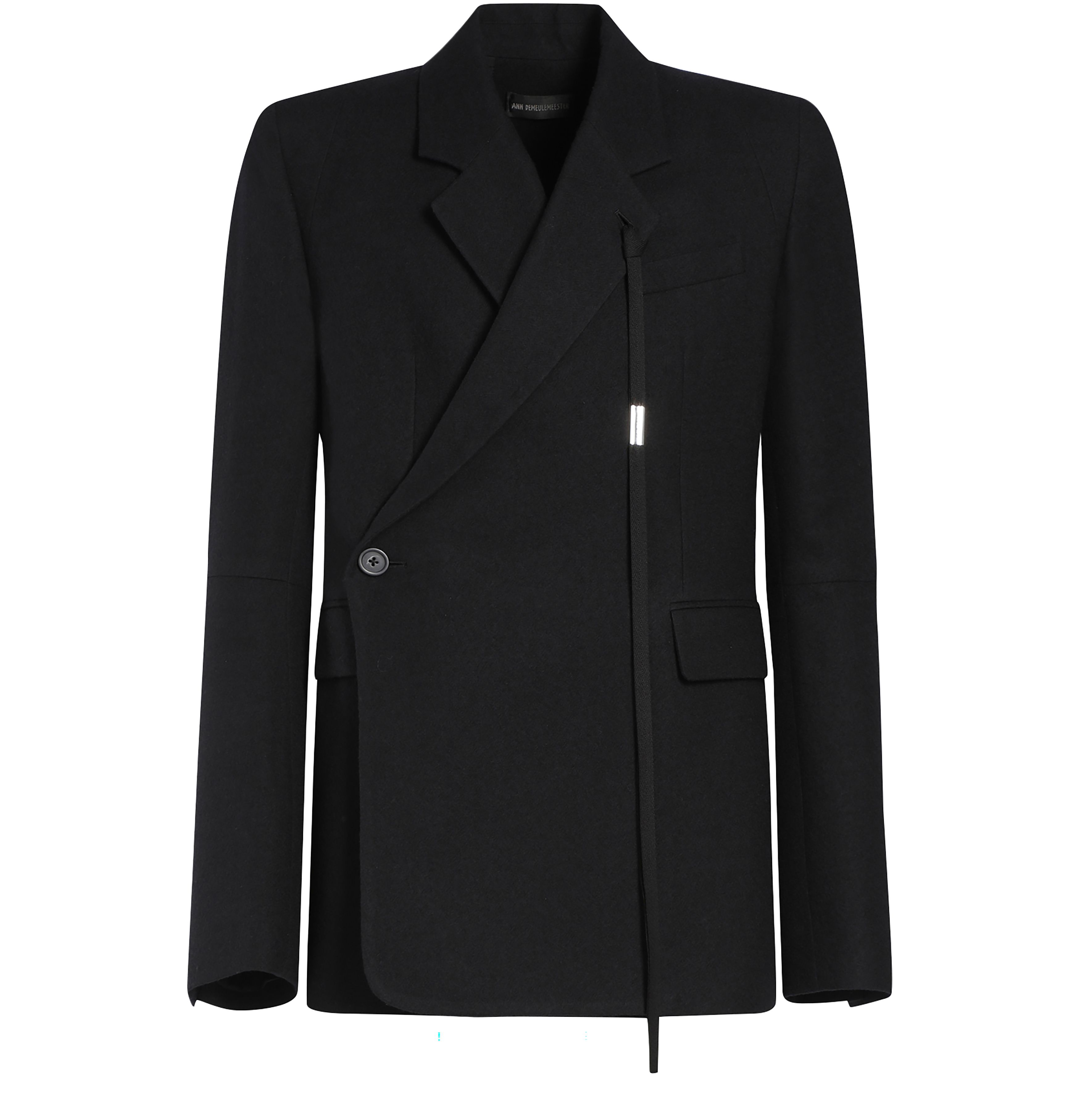 Ann Demeulemeester Ignatius Wrap Tailored Jacket