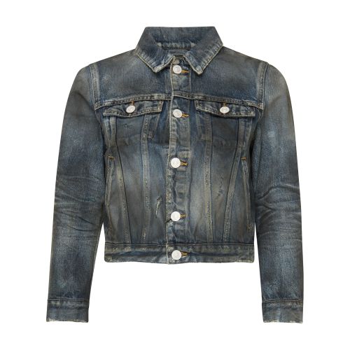 Balenciaga Shrunk Denim Jacket in Japanese denim