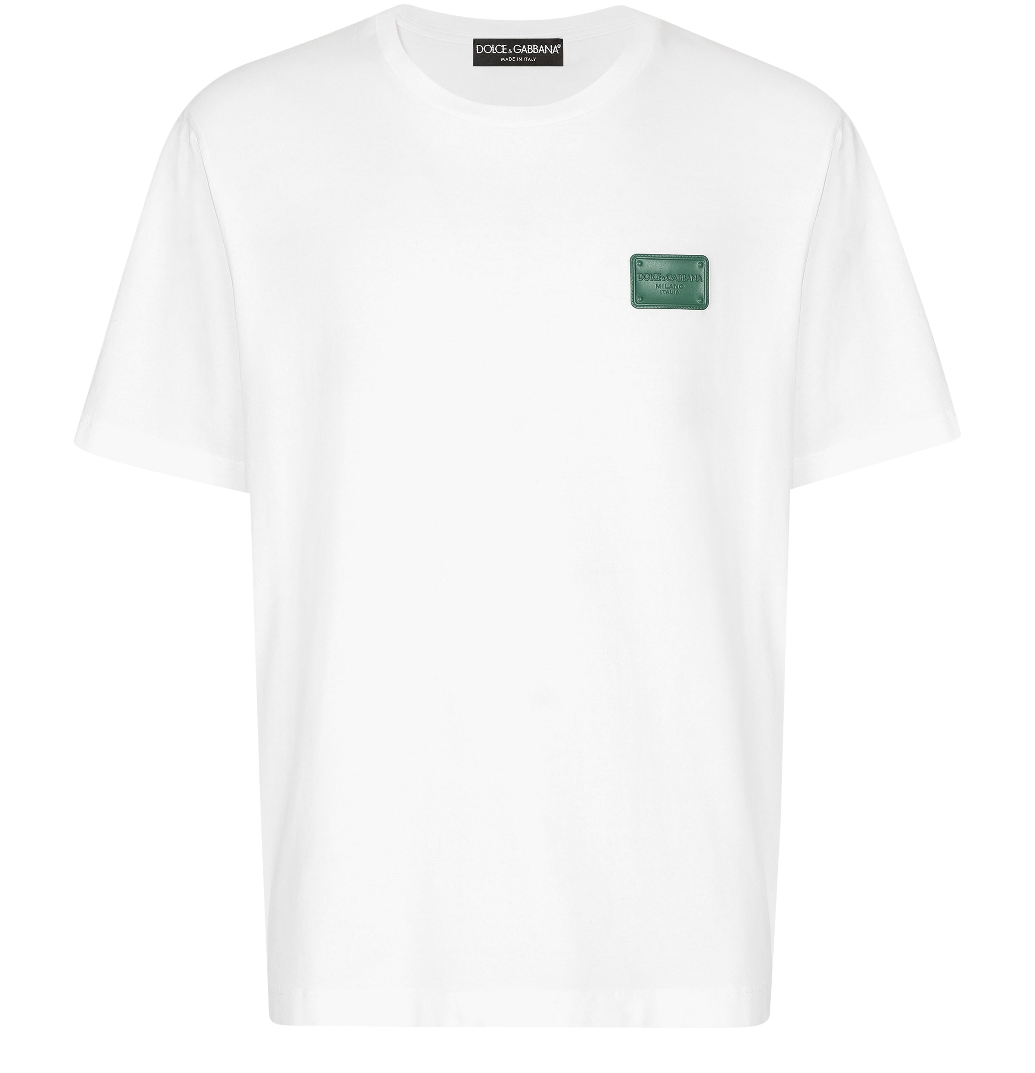 Dolce & Gabbana Cotton T-shirt with branded tag