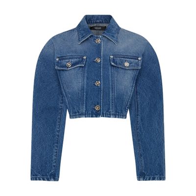 Versace Short denim jacket