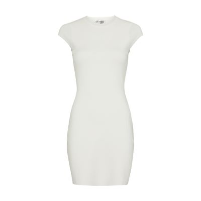 Victoria Beckham VB Body Compact Cap Sleeve Mini Dress